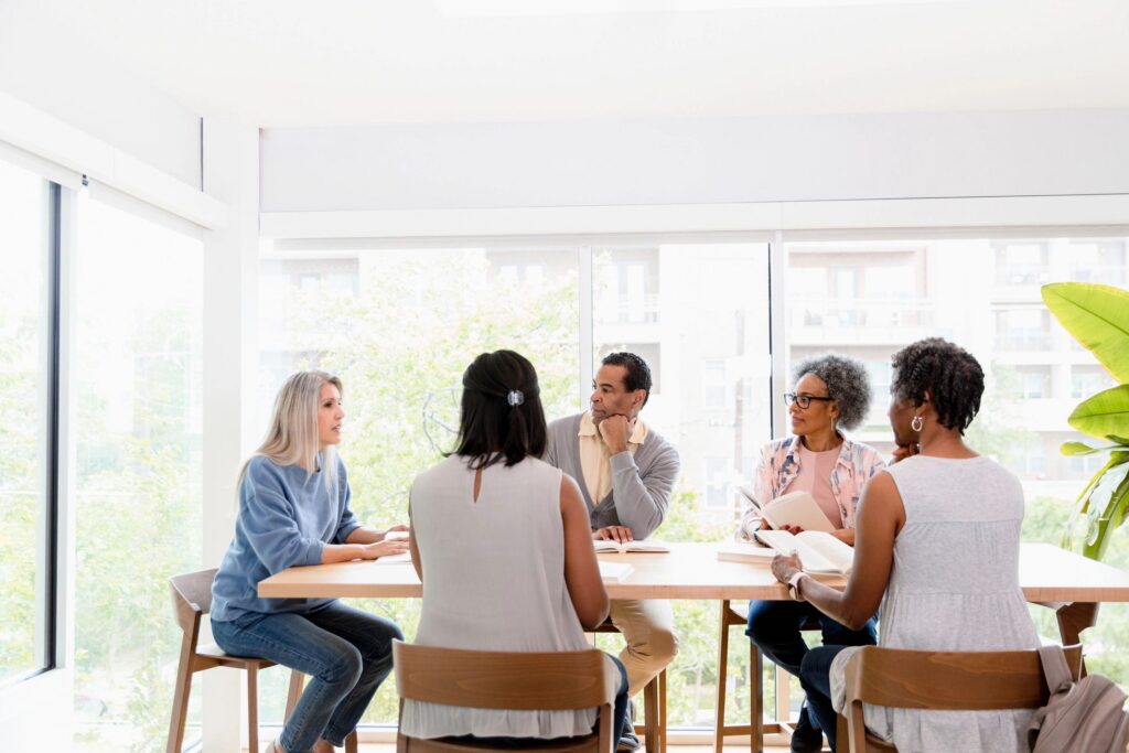 Multiracial group has serious opinions about book selection