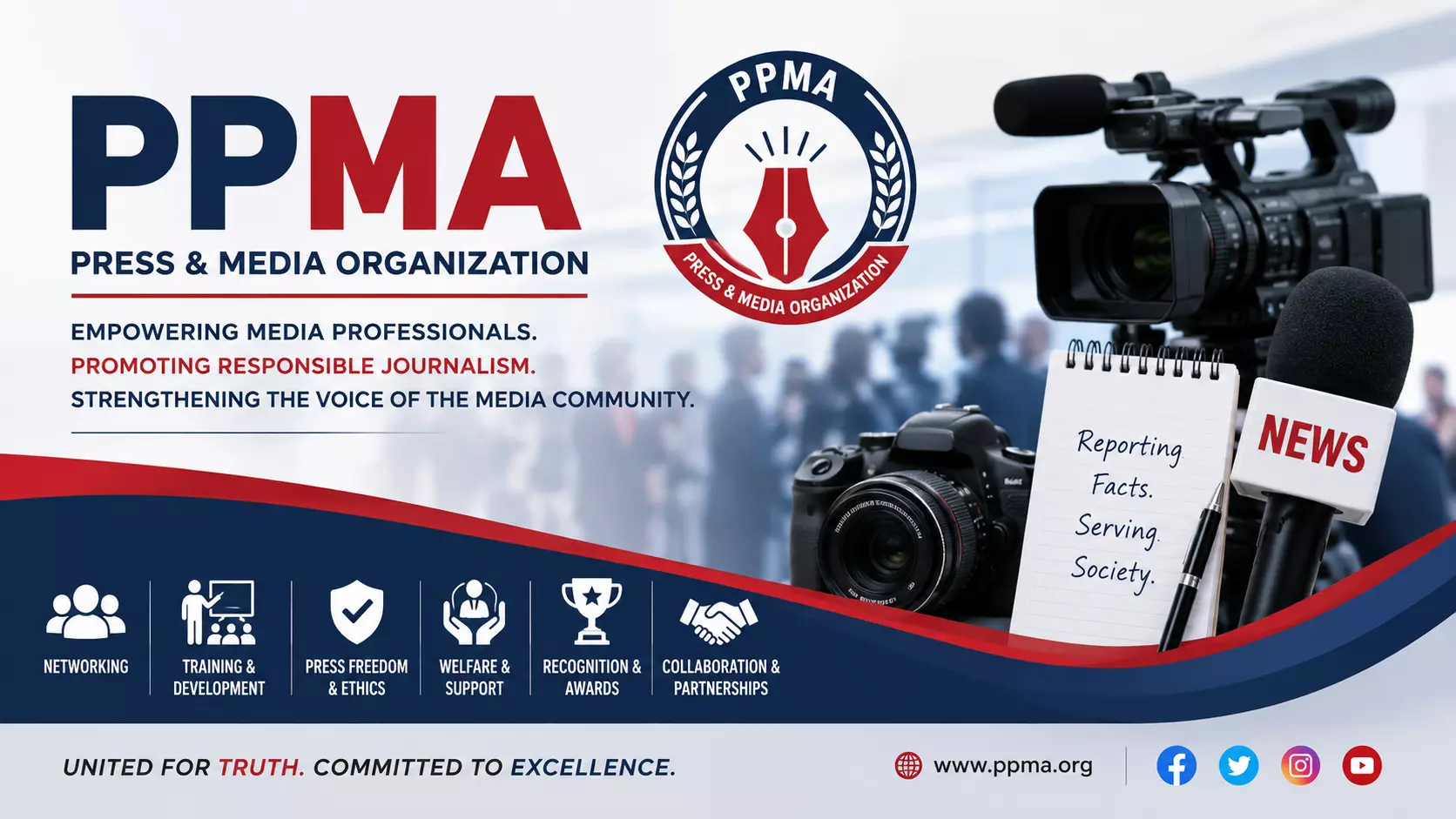 Empowering the Media, Strengthening Journalism, Serving Society